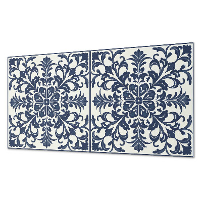 Panneau décoratif mural Motif floral avec des feuilles vertes