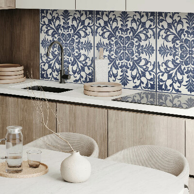 Panneau décoratif mural Motif floral avec des feuilles vertes