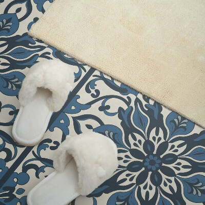 Panneau mural Motif floral avec des feuilles vertes