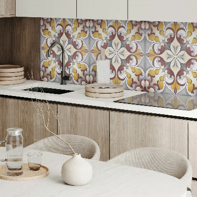 Rev?tement mural Mosa?que florale de style artistique