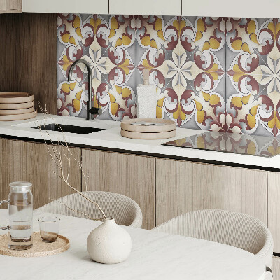 Rev?tement mural Mosa?que florale de style artistique