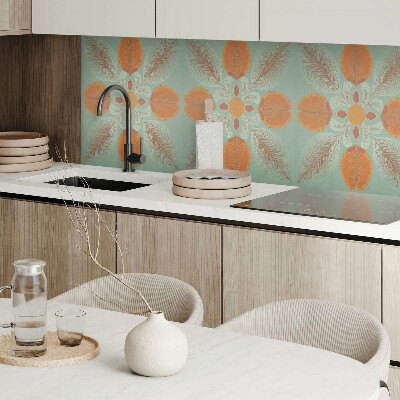 Panneau décoratif mural Motif floral avec des feuilles