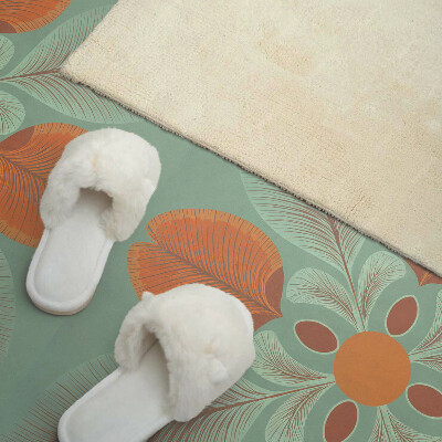 Panneau décoratif mural Motif floral avec des feuilles