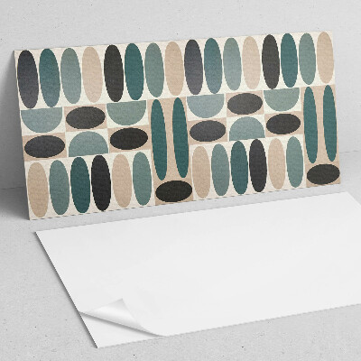 Panneau mural Formes ovales dans une forme attrayante