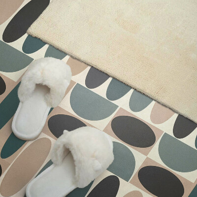 Panneau mural Formes ovales dans une forme attrayante