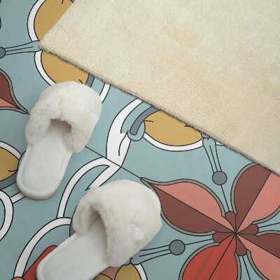 Rev?tement mural Motif floral aux accents subtils