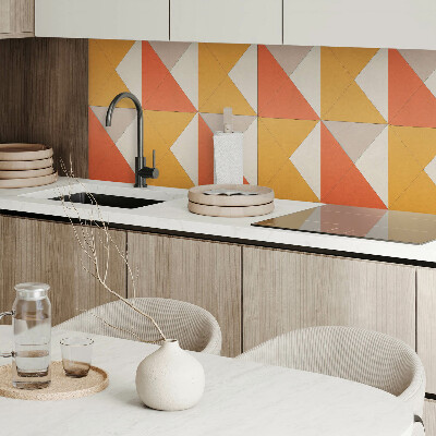 Panneau décoratif mural Motifs triangulaires dans un arrangement harmonieux