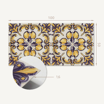 Panneau décoratif mural Le motif floral dans toute sa splendeur