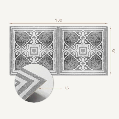 Panneau mural Ornements en symétrie harmonieuse