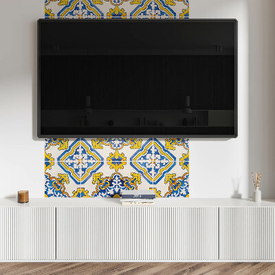 Rev?tement mural Mosa?que florale de style artistique