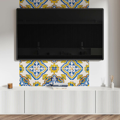 Rev?tement mural Mosa?que florale de style artistique