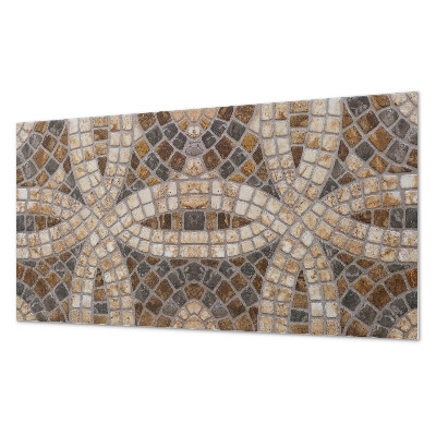 Panneau décoratif mural Arrangement de mosa?que en tissages