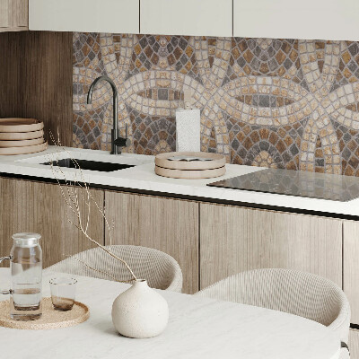 Panneau décoratif mural Arrangement de mosa?que en tissages