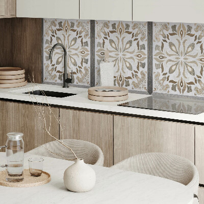 Panneau décoratif mural Motif floral symétrique