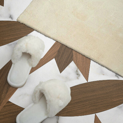 Rev?tement mural Formes géométriques avec un accent en bois