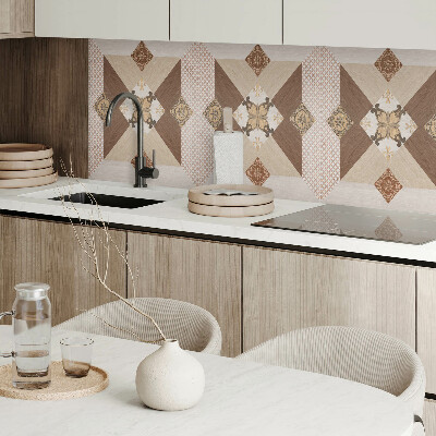 Panneau décoratif mural Motif mosa?que avec détails décoratifs