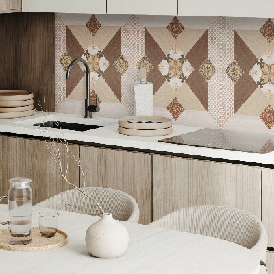 Panneau décoratif mural Motif mosa?que avec détails décoratifs