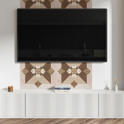 Panneau décoratif mural Motif mosa?que avec détails décoratifs