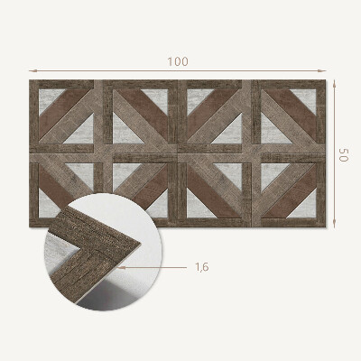 Panneau mural Géométrie des structures naturelles