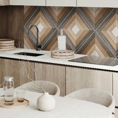 Rev?tement mural Losanges géométriques dans un style moderne