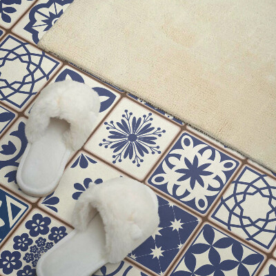 Panneau mural Motifs décoratifs carrelés