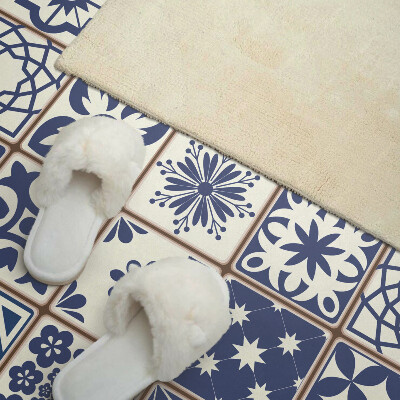 Panneau mural Motifs décoratifs carrelés