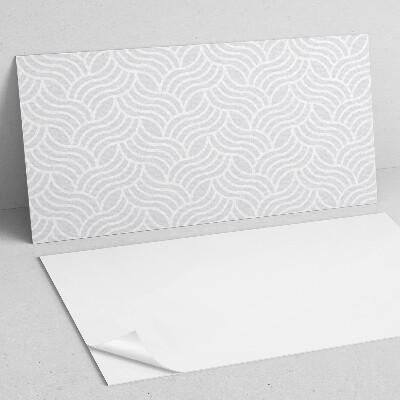 Rev?tement mural Harmonie des vagues dans un motif dynamique