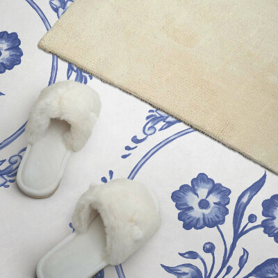 Panneau décoratif mural Motif floral dans un cercle