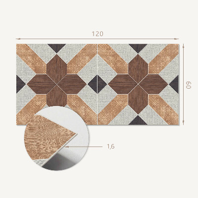 Panneau mural La géométrie dans une version moderne