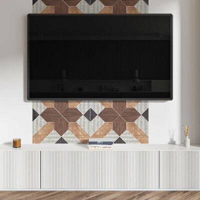 Panneau mural La géométrie dans une version moderne