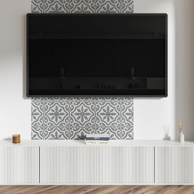 Rev?tement mural Motif mosa?que avec détails décoratifs