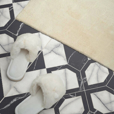 Panneau décoratif mural Motif de marbre aux formes géométriques