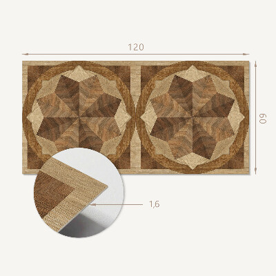 Panneau mural Motif géométrique complexe