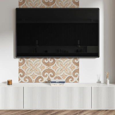 Rev?tement mural Motif floral avec détails décoratifs