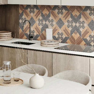 Panneau décoratif mural Inspirations florales dans un style moderne