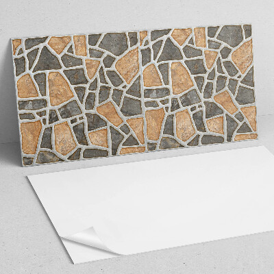 Panneau mural Mosa?que de formes de pierre