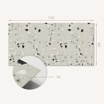 Panneau décoratif mural Motif fragmenté en petits accents