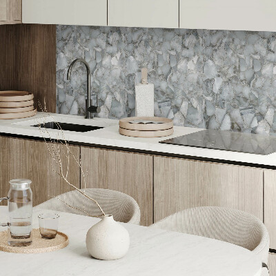 Rev?tement mural Mosa?que de pierre avec motifs veinés