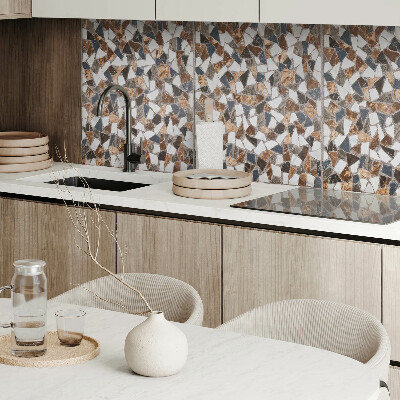 Panneau décoratif mural Mosa?que aux formes variées