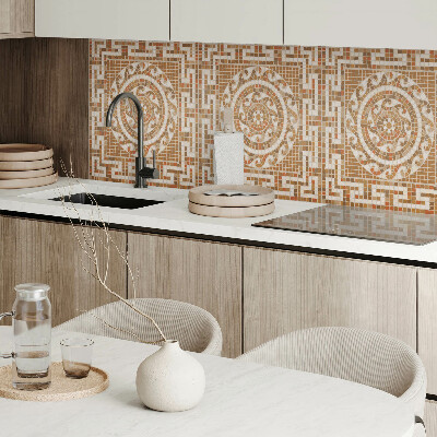 Panneau mural Motif mosa?que avec des cercles