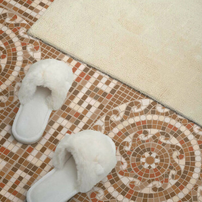 Panneau mural Motif mosa?que avec des cercles