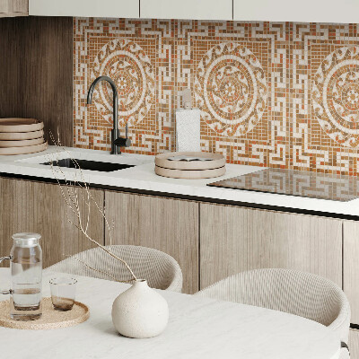 Panneau mural Motif mosa?que avec des cercles