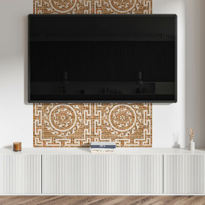 Panneau mural Motif mosa?que avec des cercles