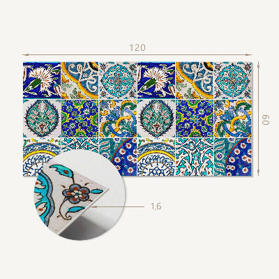 Rev?tement mural Motifs en mosa?que de céramique