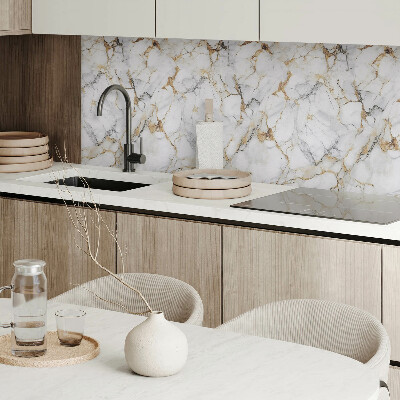 Panneau décoratif mural Motif en marbre dans un style élégant