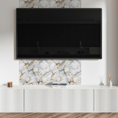 Panneau décoratif mural Motif en marbre dans un style élégant