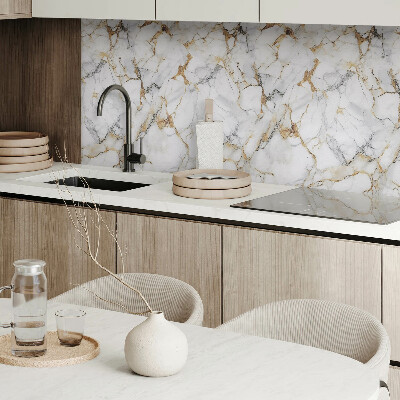 Panneau décoratif mural Motif en marbre dans un style élégant