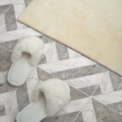 Panneau décoratif mural Motif géométrique dans les carreaux