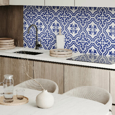 Rev?tement mural Motifs végétaux dans des arrangements carrelés