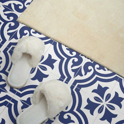 Rev?tement mural Motifs végétaux dans des arrangements carrelés